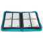 Ultra Pro 4-Pocket Zipper Vivid PRO-Binder - Teal