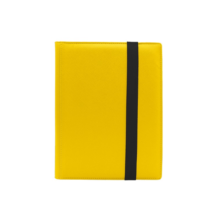 Dex Protection 9-Pocket Binder: Noir- (Yellow/Black)
