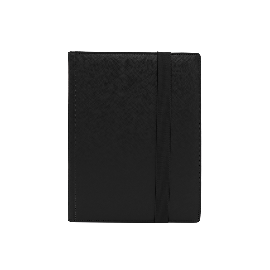 Dex Protection 9-Pocket Binder: Noir- (Black/Black)