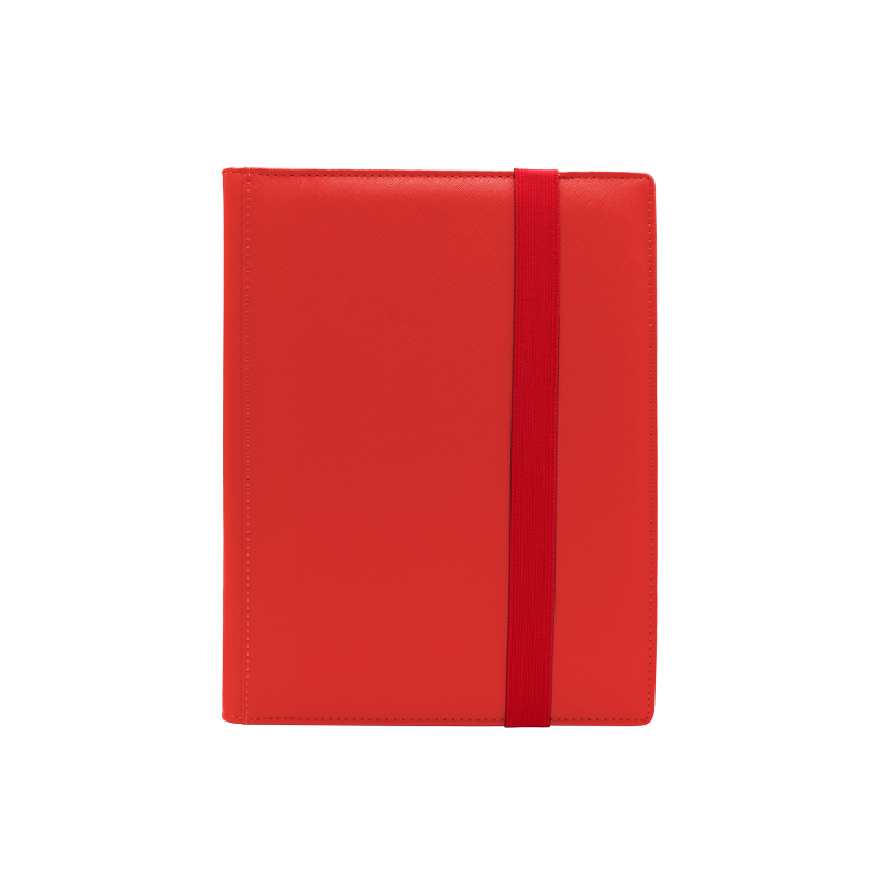 Dex Protection 9-Pocket Binder (Red/Red)