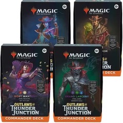 Outlaws of Thunder Junction - Commander Decks (Set of 4)