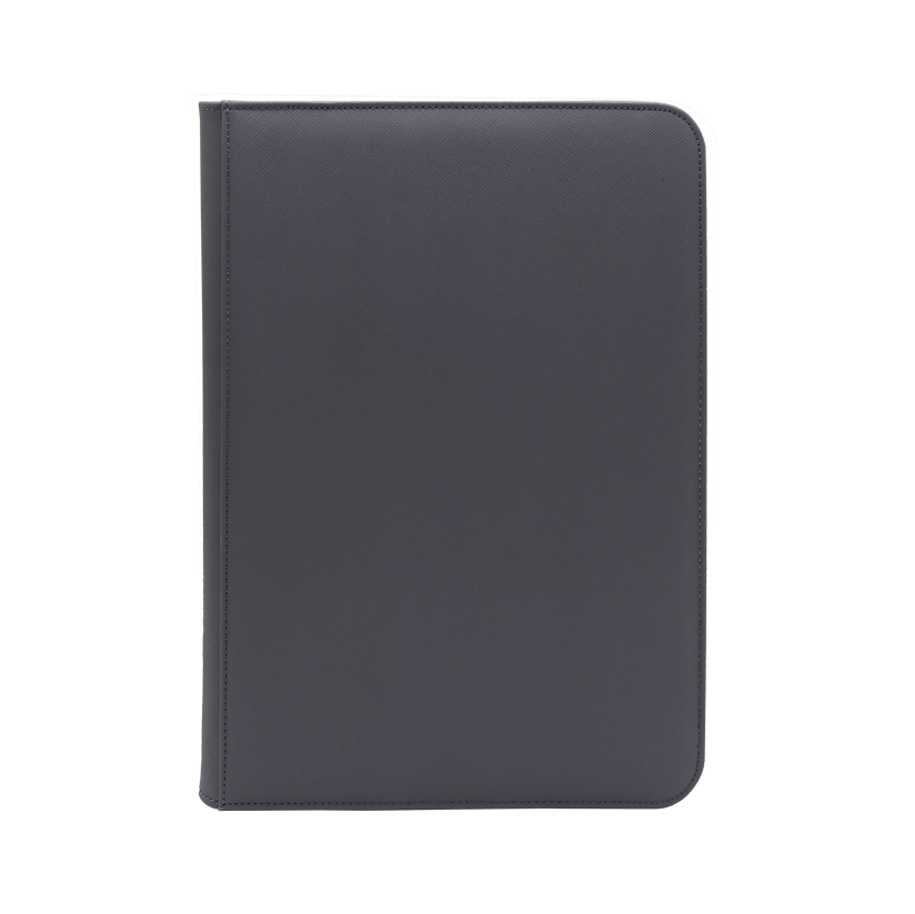 Dex Protection 9-Pocket Zipper Binder - Grey