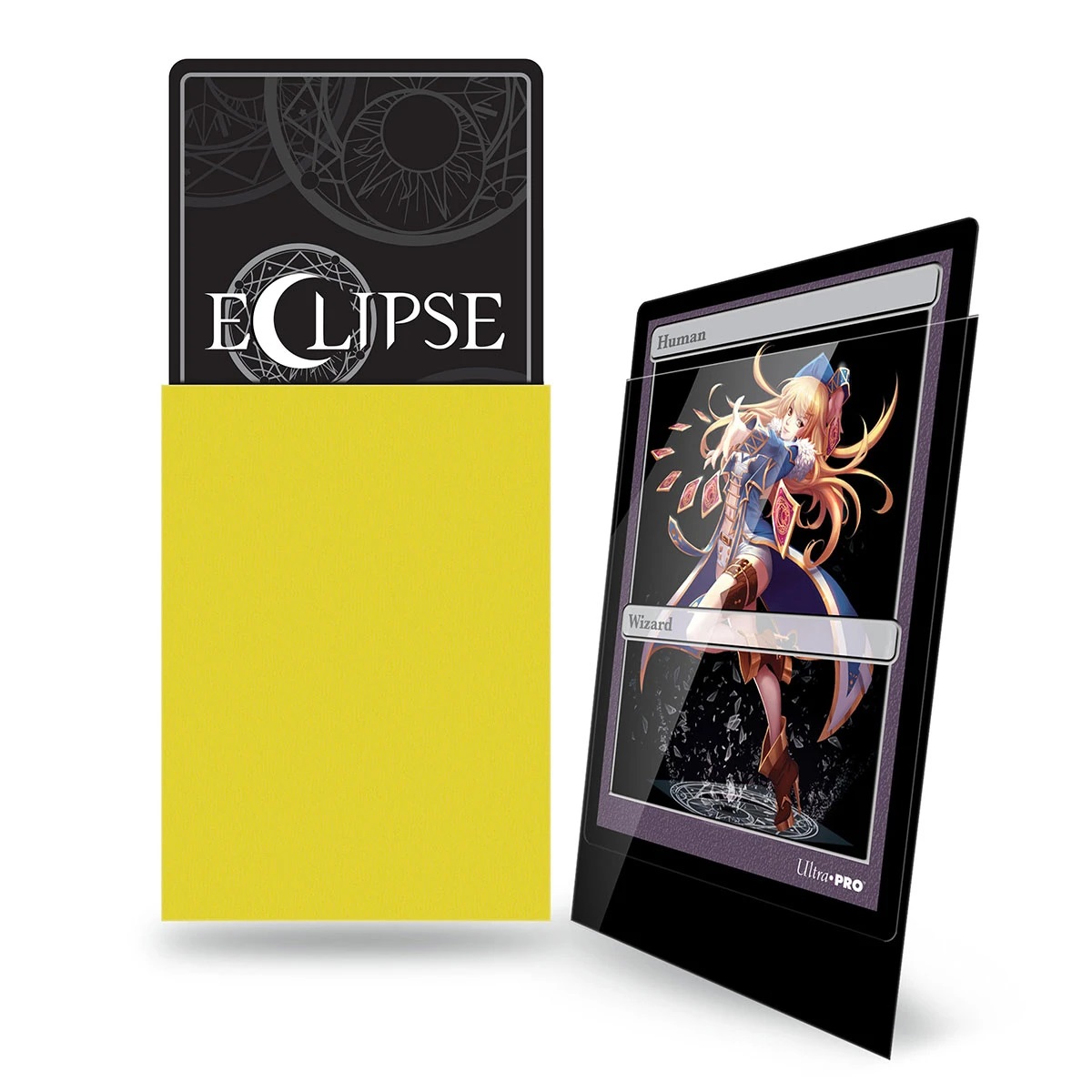 Ultra Pro Glossy Eclipse Small Sleeves - Lemon Yellow (60ct)
