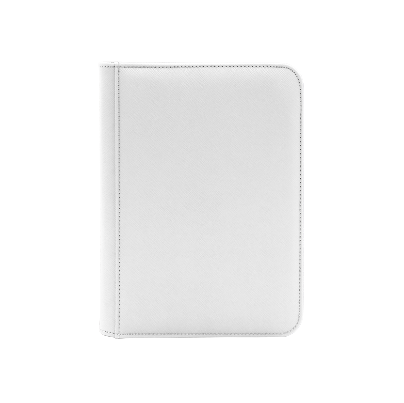 Dex Protection 4-Pocket Zipper Binder - White
