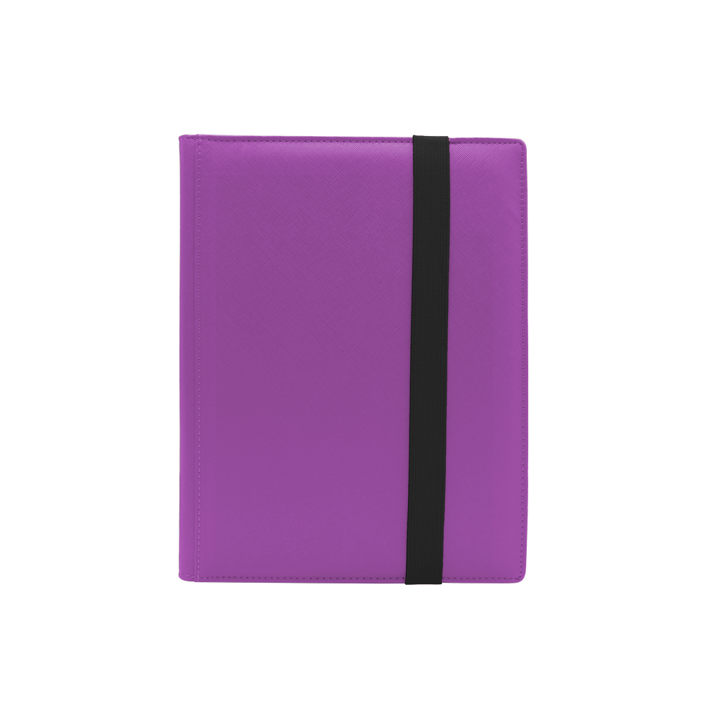 Dex Protection 9-Pocket Binder: Noir- (Purple/Black)