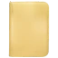 Ultra Pro 4-Pocket Zipper Vivid PRO-Binder - Yellow
