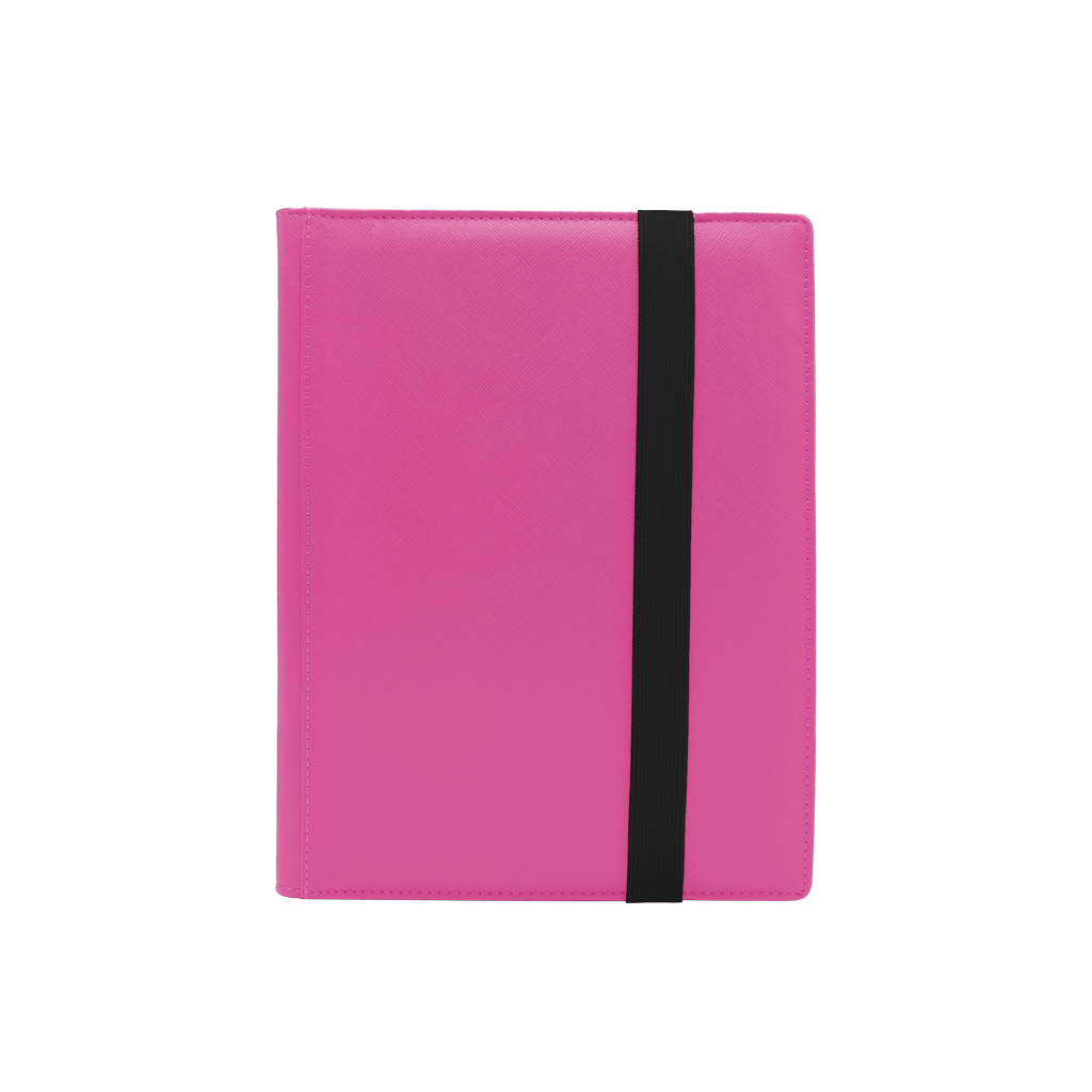 Dex Protection 9-Pocket Binder: Noir- (Pink/Black)