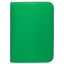 Ultra Pro 4-Pocket Zipper Vivid PRO-Binder - Green