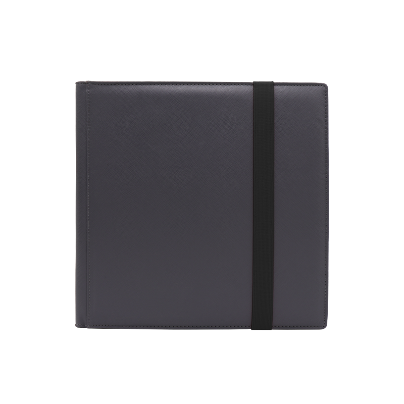 Dex Protection 12-Pocket Binder: Noir- (Grey/Black)