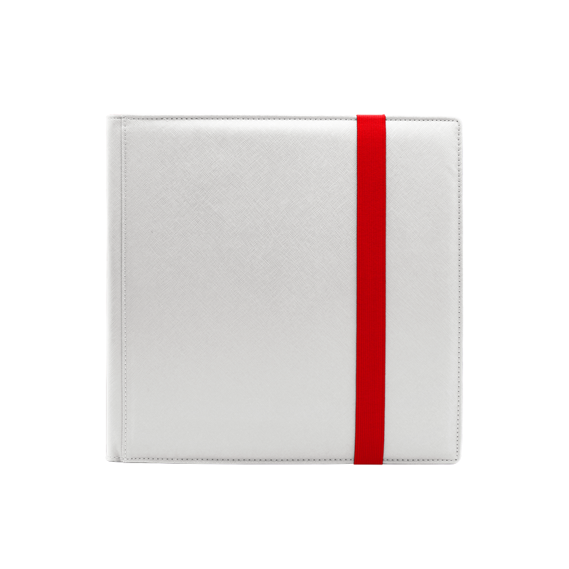 Dex Protection 12-Pocket Binder - (White/Red)