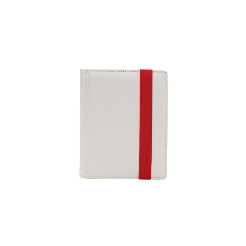 Dex Protection 4-Pocket Binder - (White/Red)