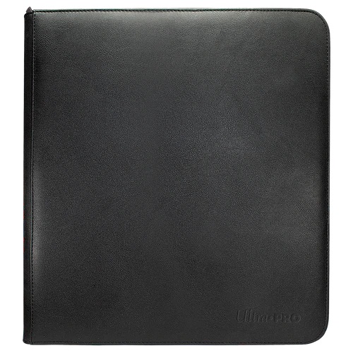 Ultra Pro 12-Pocket Zipper Vivid PRO-Binder - Black