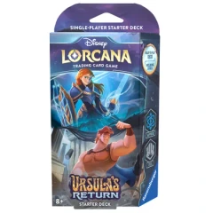 Lorcana - Ursulas Return - Starter Deck - Sapphire and Steel (In-Store Pickup ONLY)