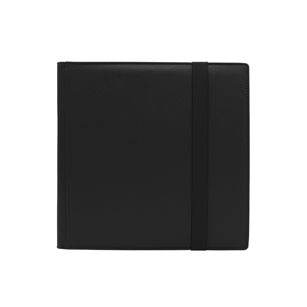Dex Protection 12-Pocket Binder: Noir- (Black/Black)