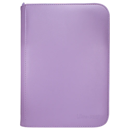Ultra Pro 4-Pocket Zipper Vivid PRO-Binder - Purple