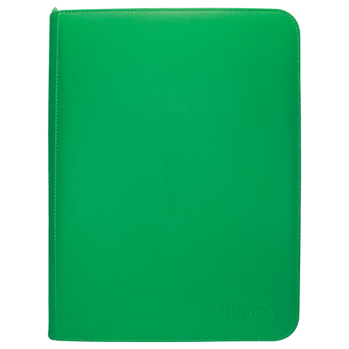 Ultra Pro 9-Pocket Zipper Vivid PRO-Binder - Green