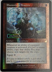 Illusionist's Bracers - Foil - Retro Frame (Serialized)