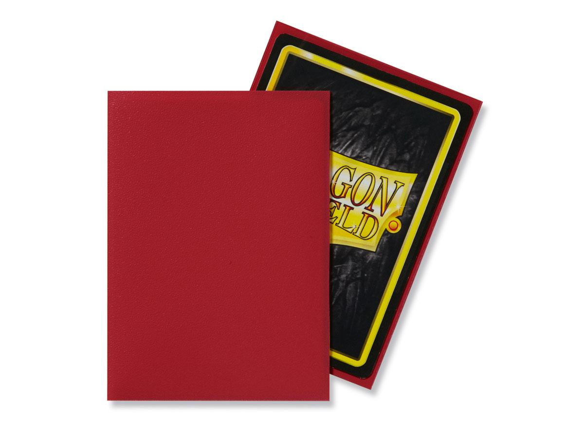 Dragon Shield Matte Standard Sleeves - Red (100ct)