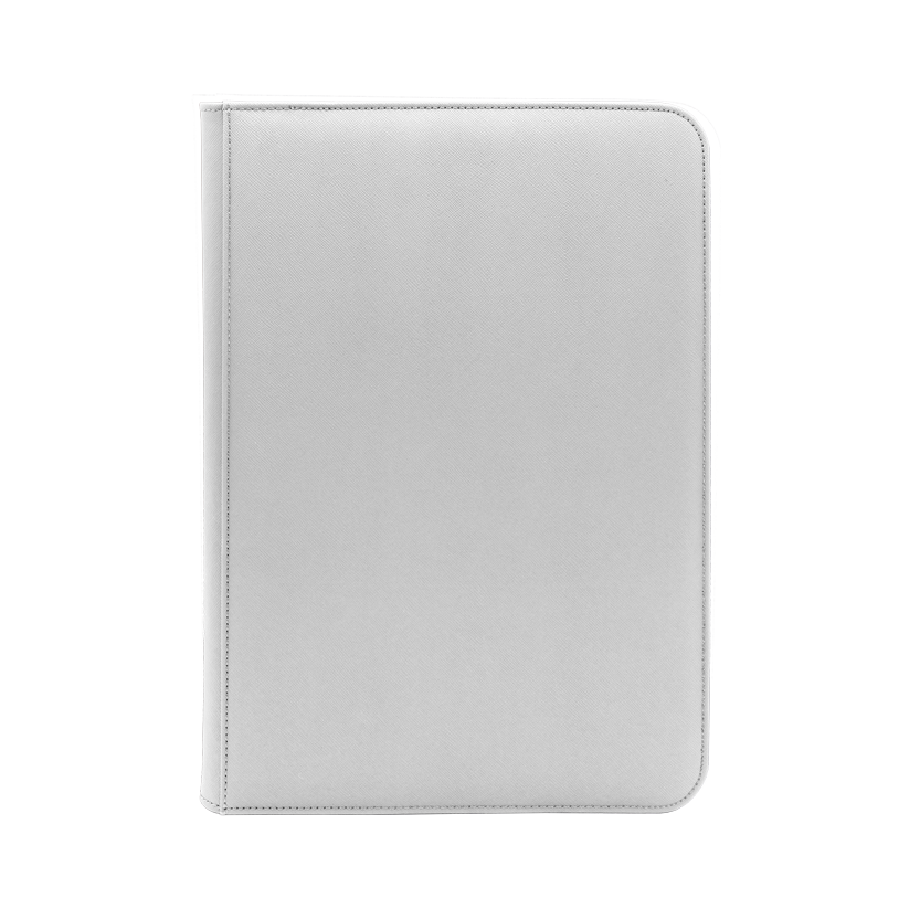 Dex Protection 9-Pocket Zipper Binder - White