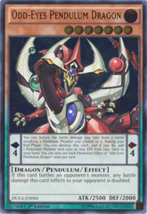 Odd-Eyes Pendulum Dragon - DUEA-EN004 - Ultimate Rare - 1st Edition