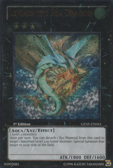 Leviair the Sea Dragon - Ultimate - GENF-EN043 - Ultimate Rare - 1st