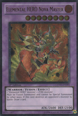 Elemental HERO Nova Master - Ultimate - GENF-EN093 - Ultimate Rare - 1st