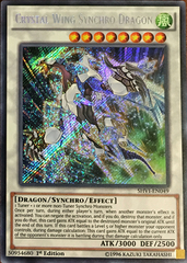 Crystal Wing Synchro Dragon - SHVI-EN049 - Secret Rare - 1st Edition