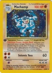 Machamp - 8/102 - Holo Rare - Unlimited Edition