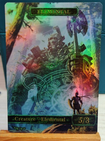 Foil Elemental of Titania #02