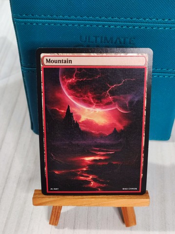 Galaxy Mountain #1 AI ART