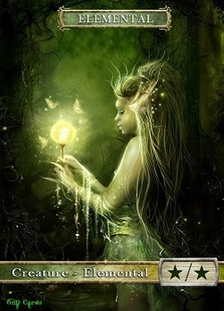 Green-White Elemental #1