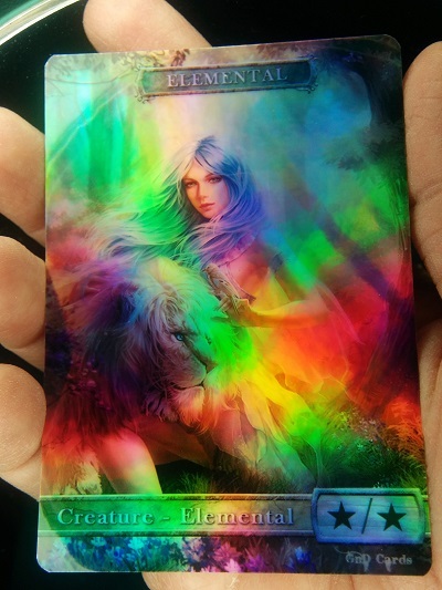 Foil Elemental of Voice #04