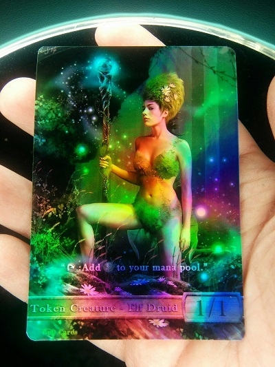 Foil Elf Druid #02