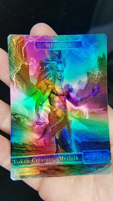 Foil Merfolk #03 (Hexproof)