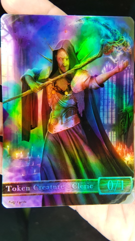 Foil Black Cleric #1