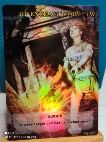 Foil Disenchant COPY/TOKEN