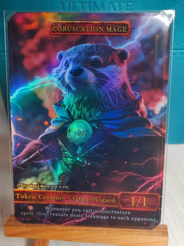 Foil Coruscation Mage Token