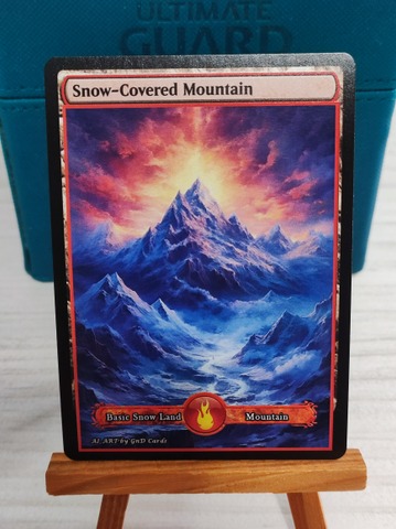 Snow Mountain AI ART