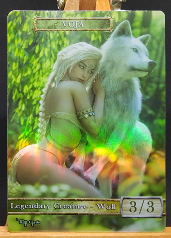 Foil Voja, Friend to Elves #2 Token