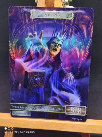Foil Vecna Token