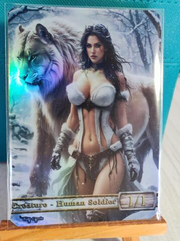 Foil Human Soldier #7