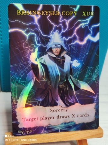 Foil Braingeyser COPY/TOKEN