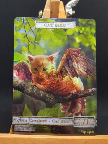 Foil Cat Bird #1
