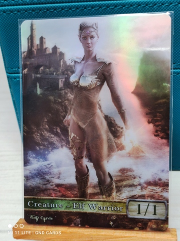 Foil Elf Warrior #09
