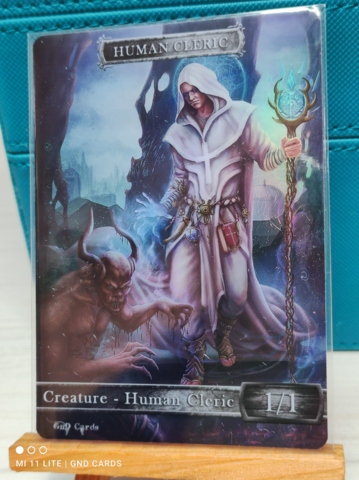 Foil Human Cleric #01