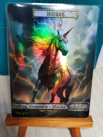 Foil Horse #3 Ai Art