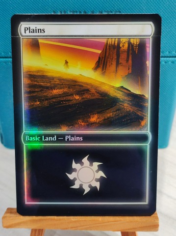 Foil Altered Plains (NEON Lands)