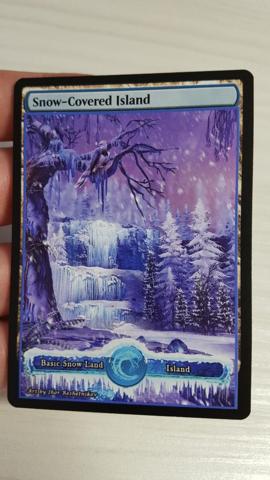 Snow Covered Island