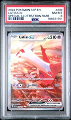 Latias ex - 239/191 - Special Illustration Rare PSA 8