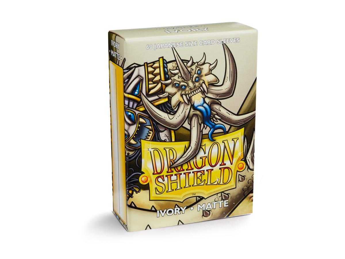 Dragon Shield Japanese-Sized Matte 60ct - Ivory